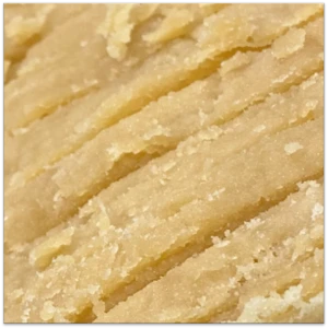 macro image of cannabis budder